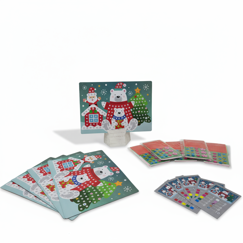 Mosaic Art Polar Bears Kit Pack of 5