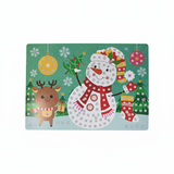 Mosaic Art Snowman & Reindeer Kit Pack of 5