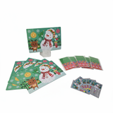 Mosaic Art Snowman & Reindeer Kit Pack of 5
