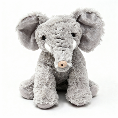 Heartbeat Stuffed Bear Elephant (10"")