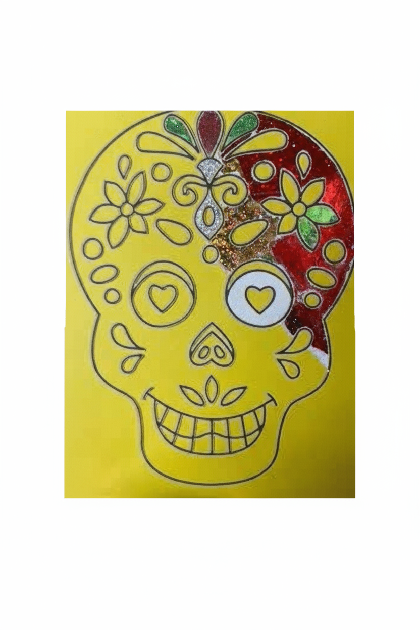 Metallic Foil - Silver - Pack of 10 A5 Sheets
