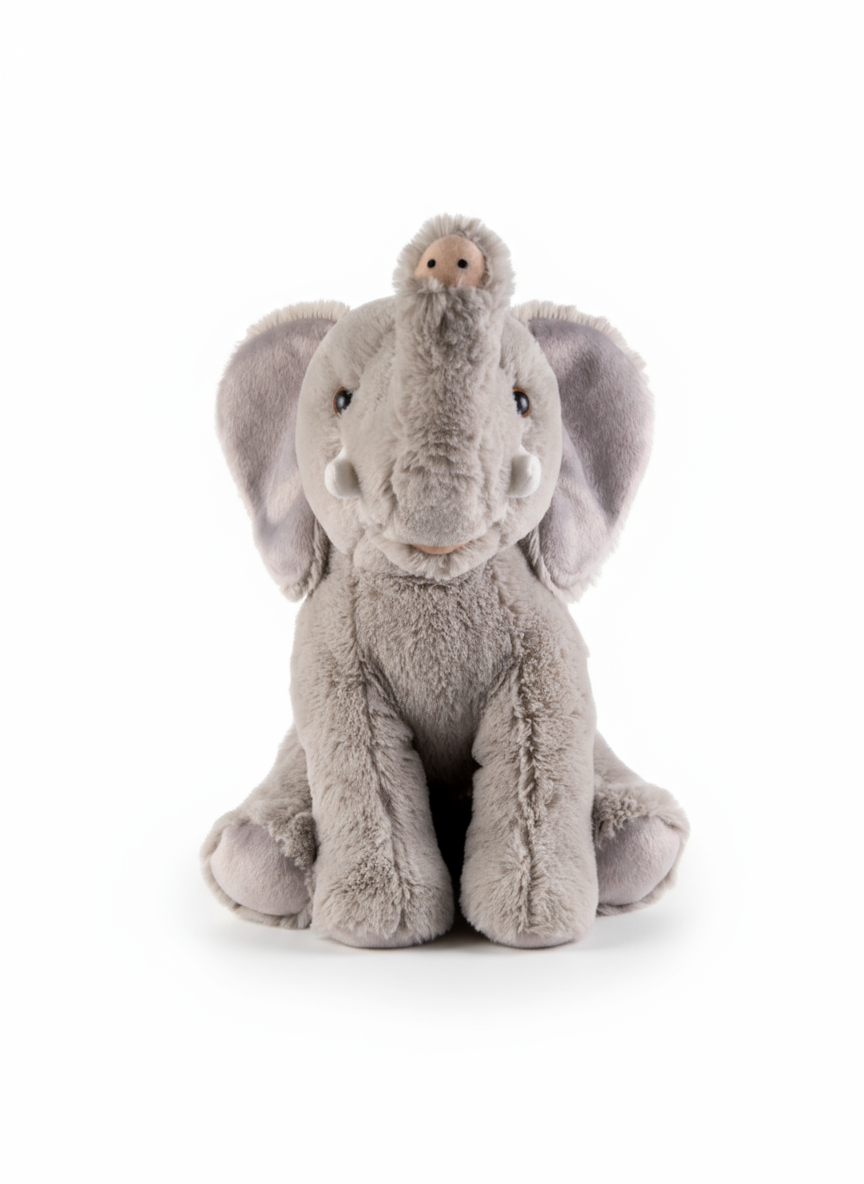 Heartbeat Stuffed Bear Elephant (16"")