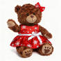 Red Christmas Dress with Bow