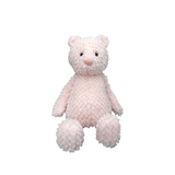 Heartbeat Stuffed Bear Flopsy Pink Teddy (16"")