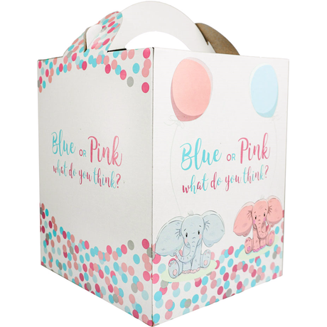 16" Gender Reveal Box