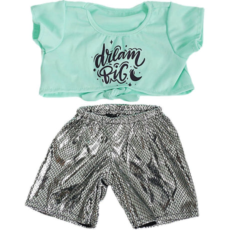 Knotted T-shirt and Leggings 16" Outfit