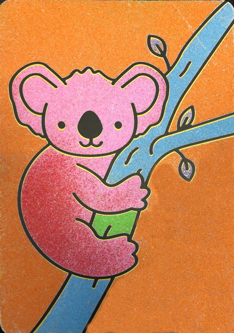 Koala A5 Sand Art Picture (10 Pack)