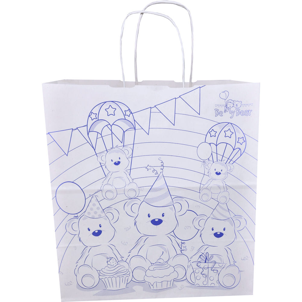 16" Colour In Carry Bag (Be My Bear)