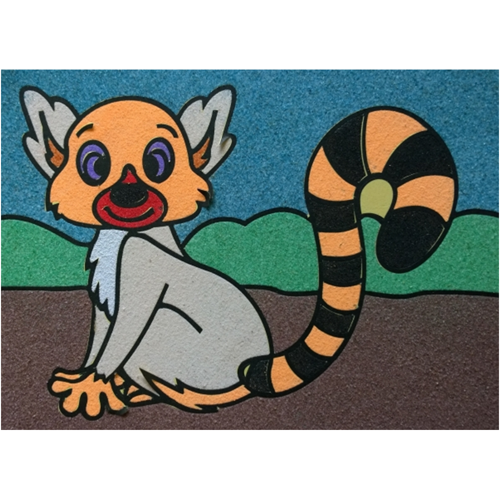 Lemur A5 Sand Art Picture (10 Pack)