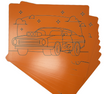 A4 Hard Car Sand Art Picture (25 Pack)