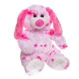 Heartbeat Stuffed Bear - Pinky the Dog