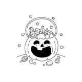 Pumpkin with Sweets Sand Art Picture (10 Pack)