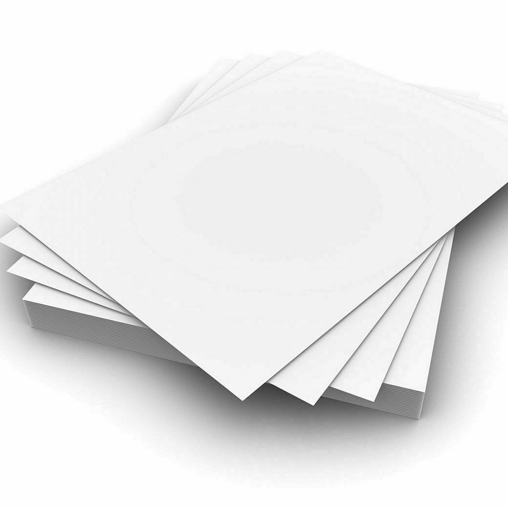 A4 White Card x 50