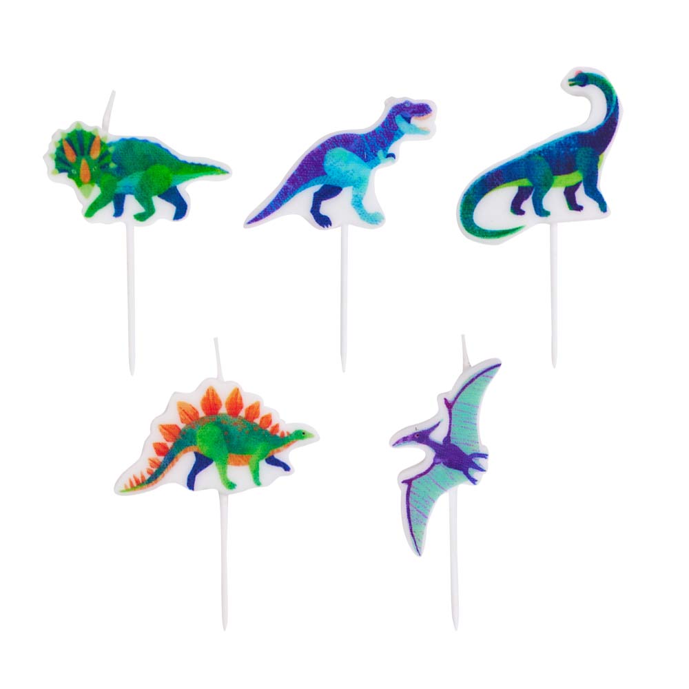 Dino Explorer Candles (x5)