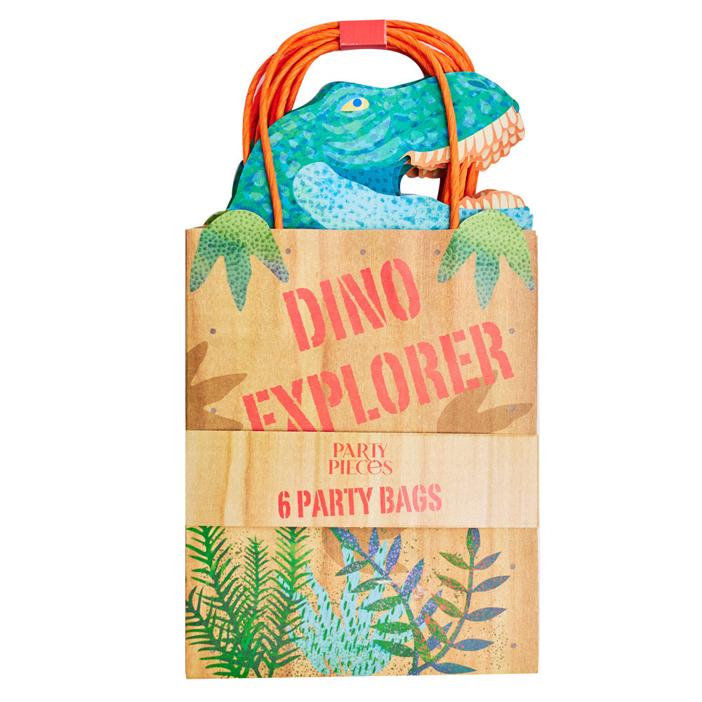 Dino Explorer Treat Bags (x6)