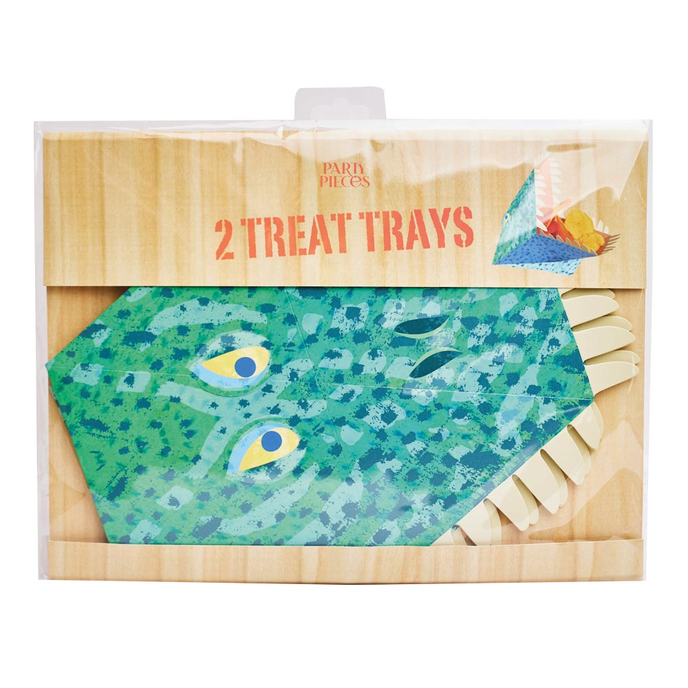 Dino Explorer T-Rex Treat Trays (x2)