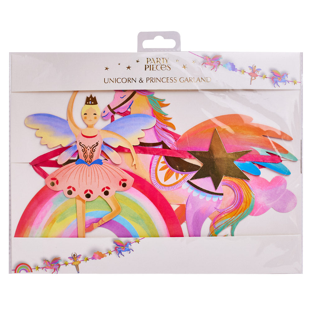Unicorn Fairy Princess Party Garland (3m)
