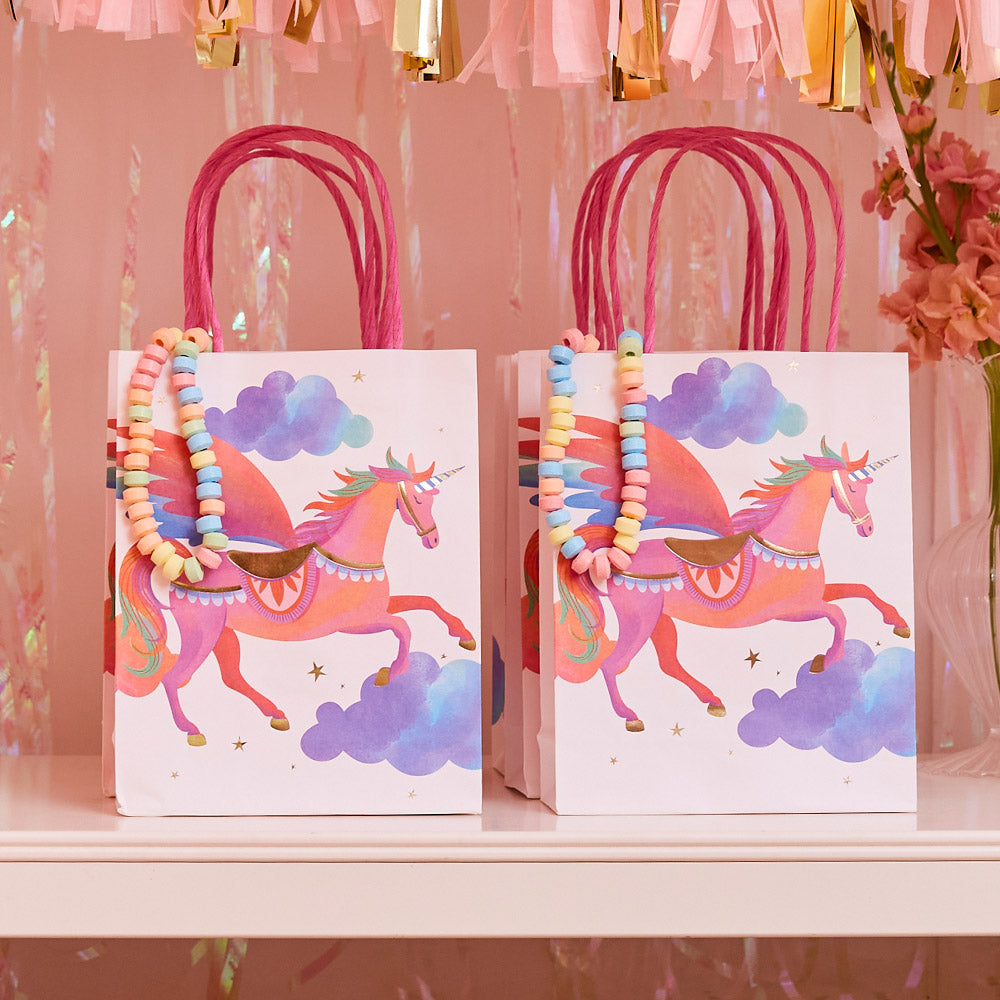 Unicorn Fairy Princess Party Bags (x6)