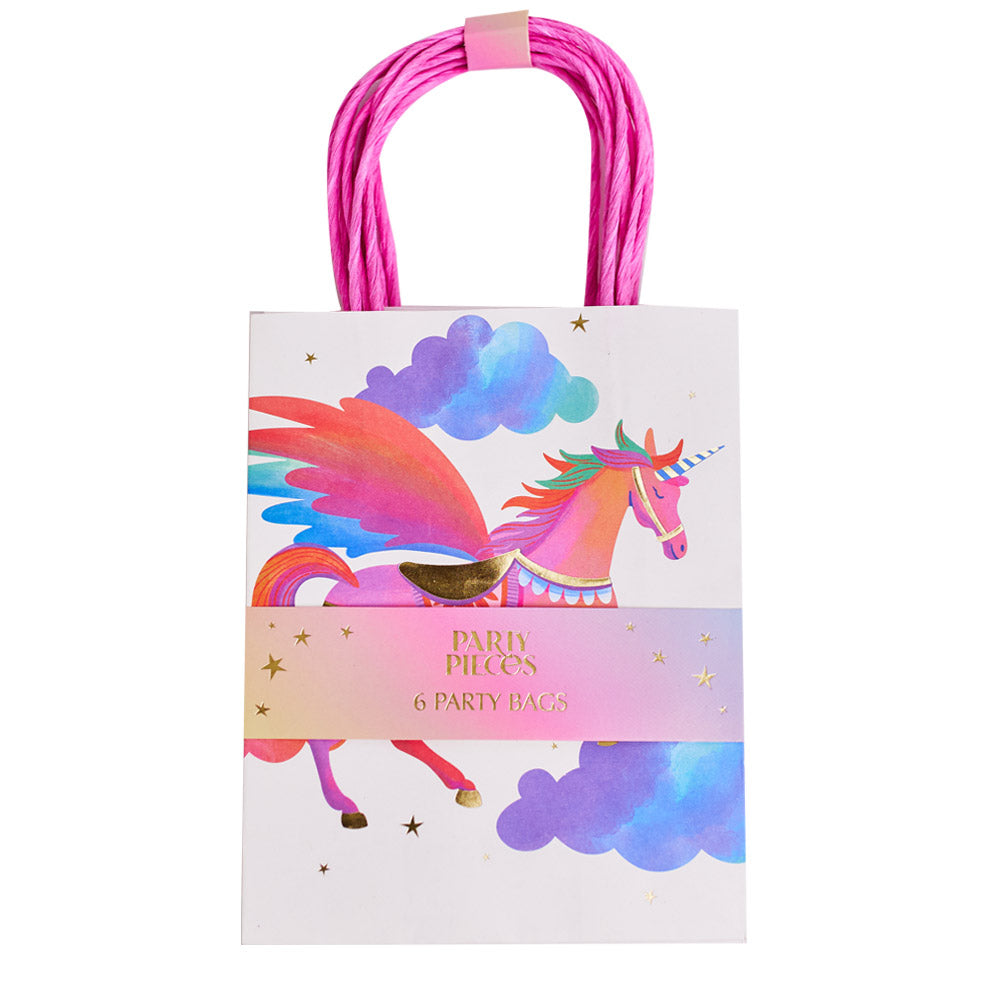 Unicorn Fairy Princess Party Bags (x6)