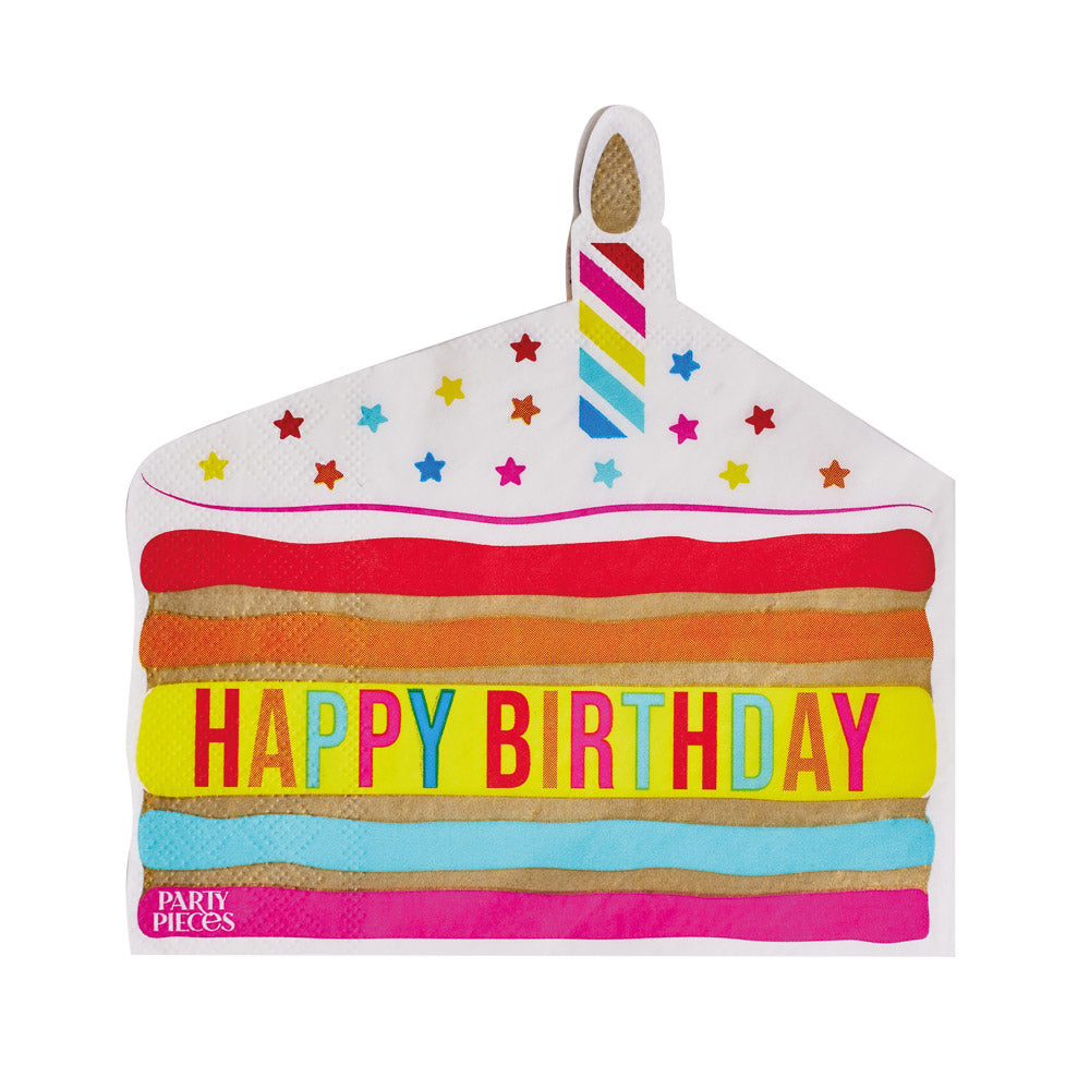 Shooting Star Shaped Party Napkins (x16)