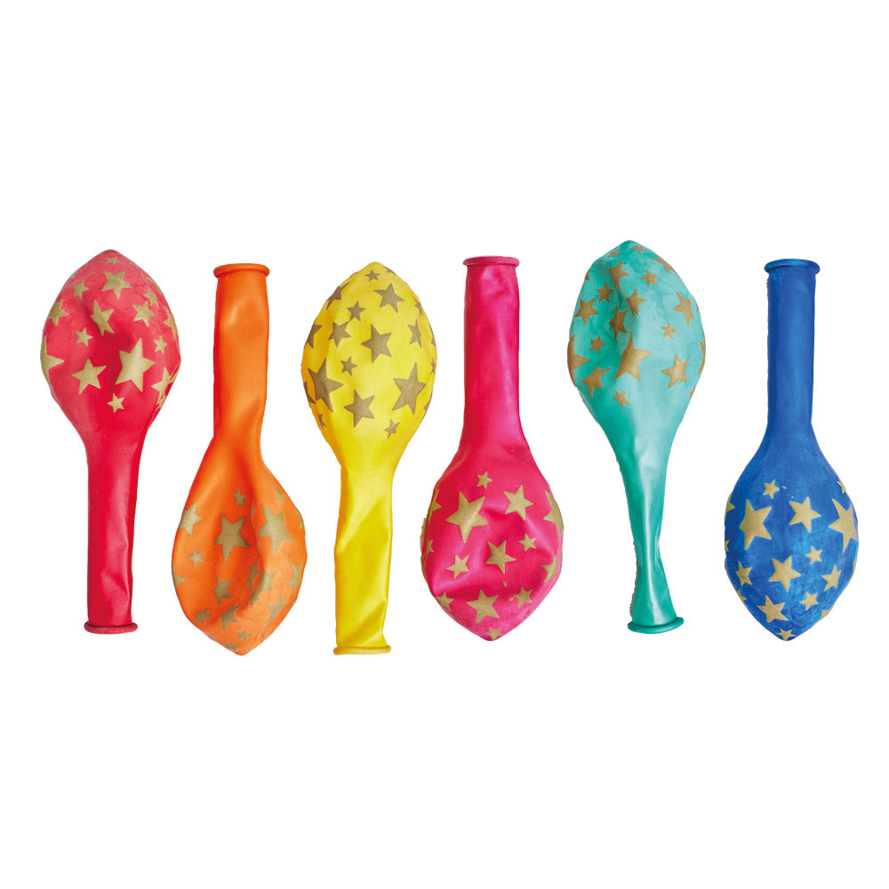 Shooting Star Party Latex Balloons (x12)