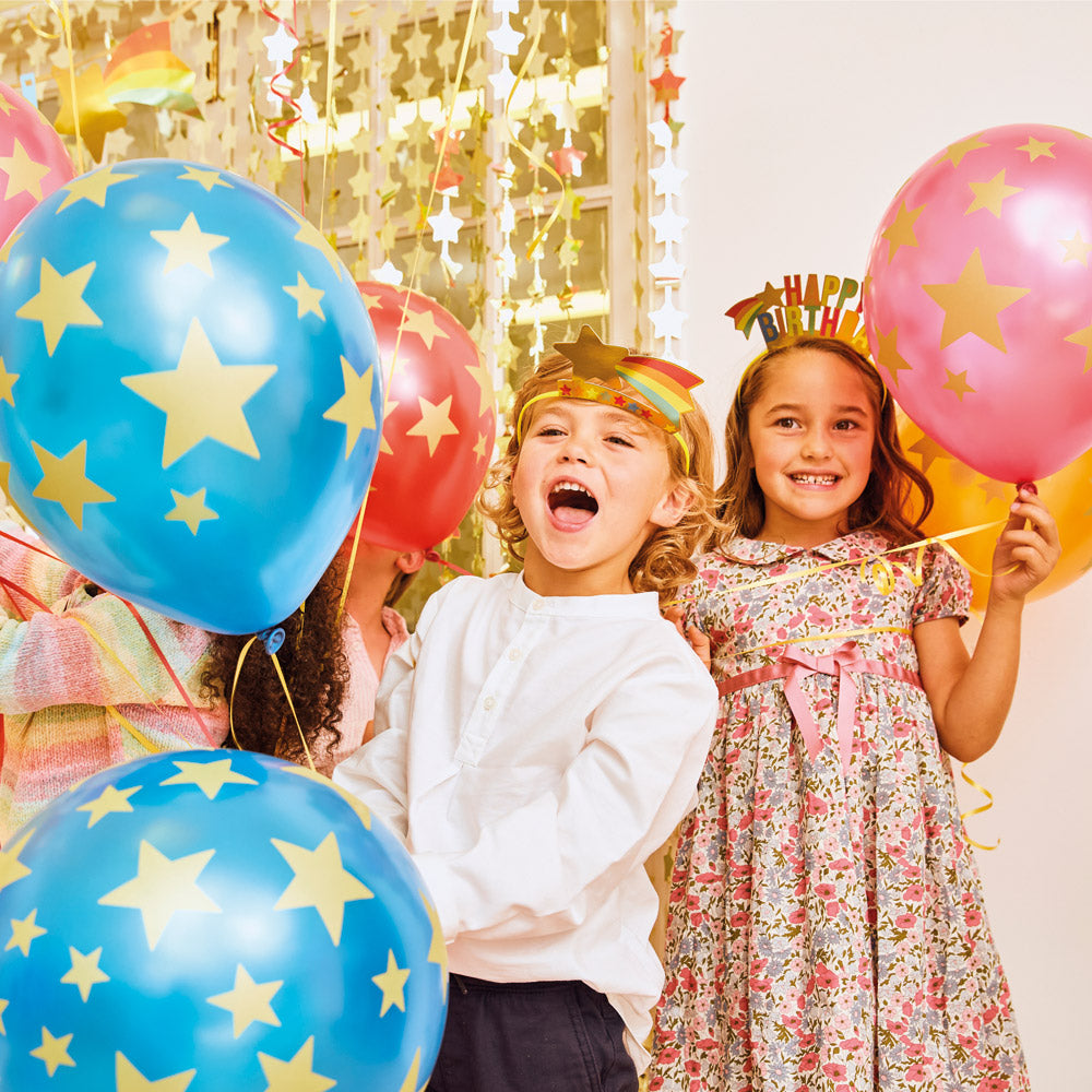 Shooting Star Party Latex Balloons (x12)