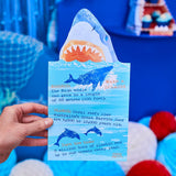 King of the Sea Paper Party Bags with Fact Cards (x6)