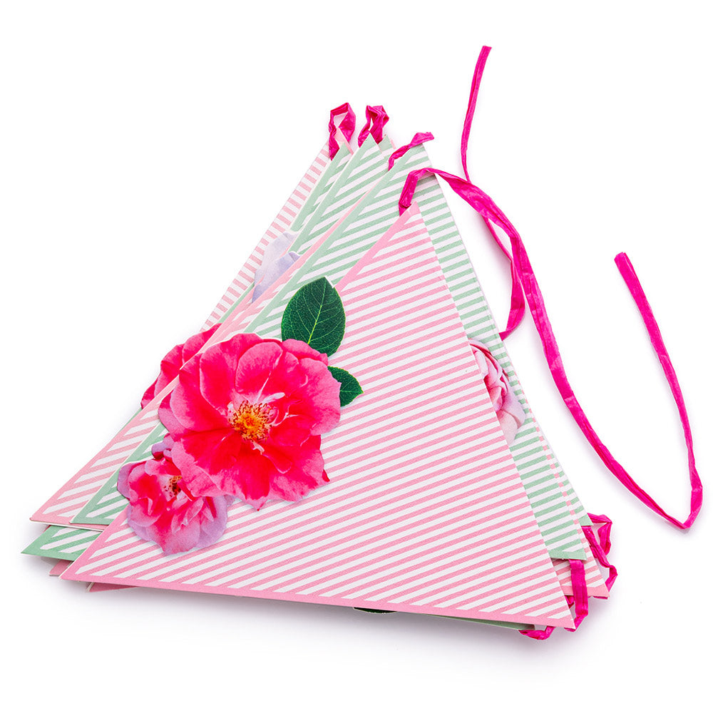 A Very English Rose Decorative Bunting (1.5m)