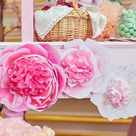 A Very English Rose Hanging Decorations (x3)
