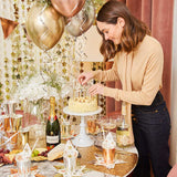 Assorted Metallics - Dipped Metallic Tall Candles (x16)