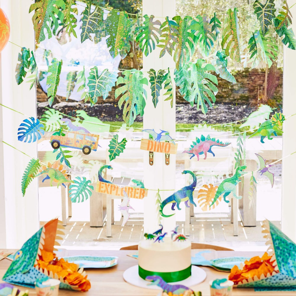 Dino Explorer Party Garlands (x2)