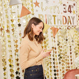Gold Star Backdrop